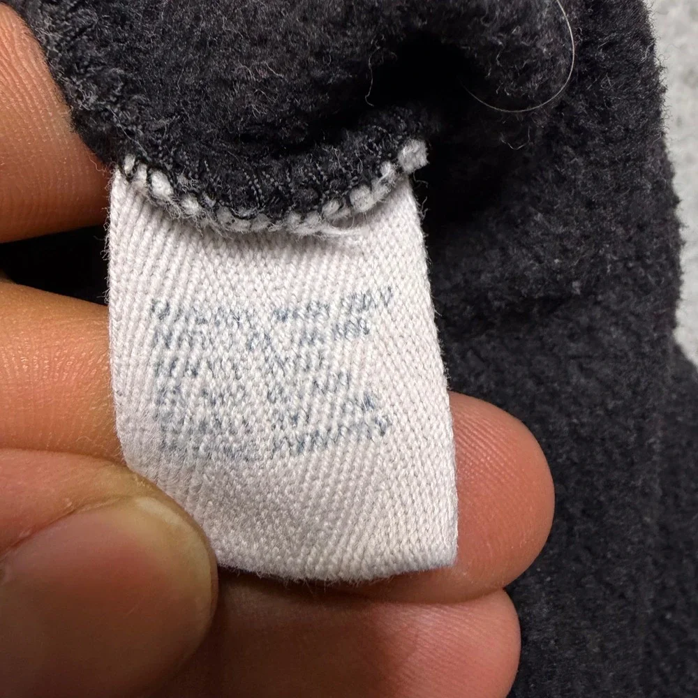 Gap Kids Sweatshirt Unisex 2-4T Blk Worldwide Crest Argyle Vintage 90s Mockneck